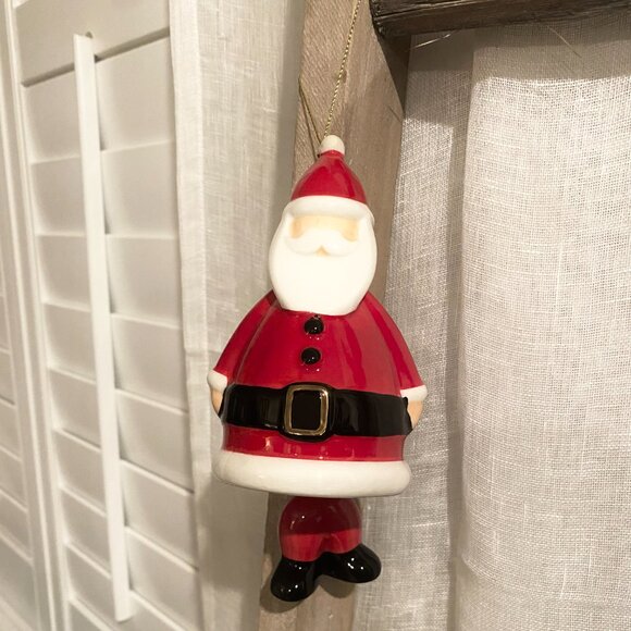 Santa Bell Ornament - Picture 7 of 16